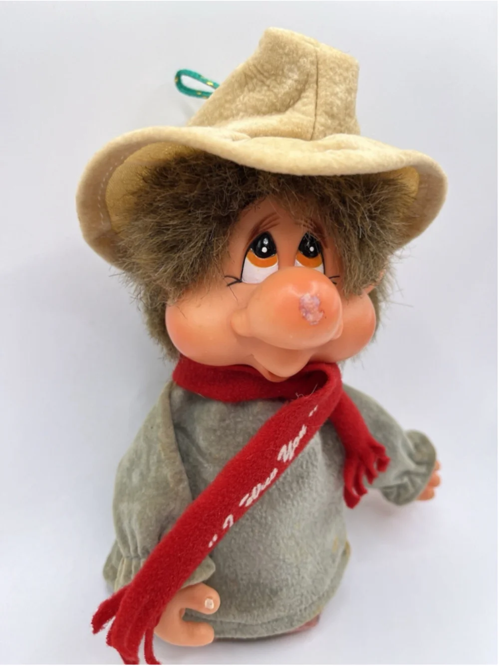 Vintage 1982 Applause Wadsworth Hobo Thumb Sucker Doll Plush With Tag 1980's Toy